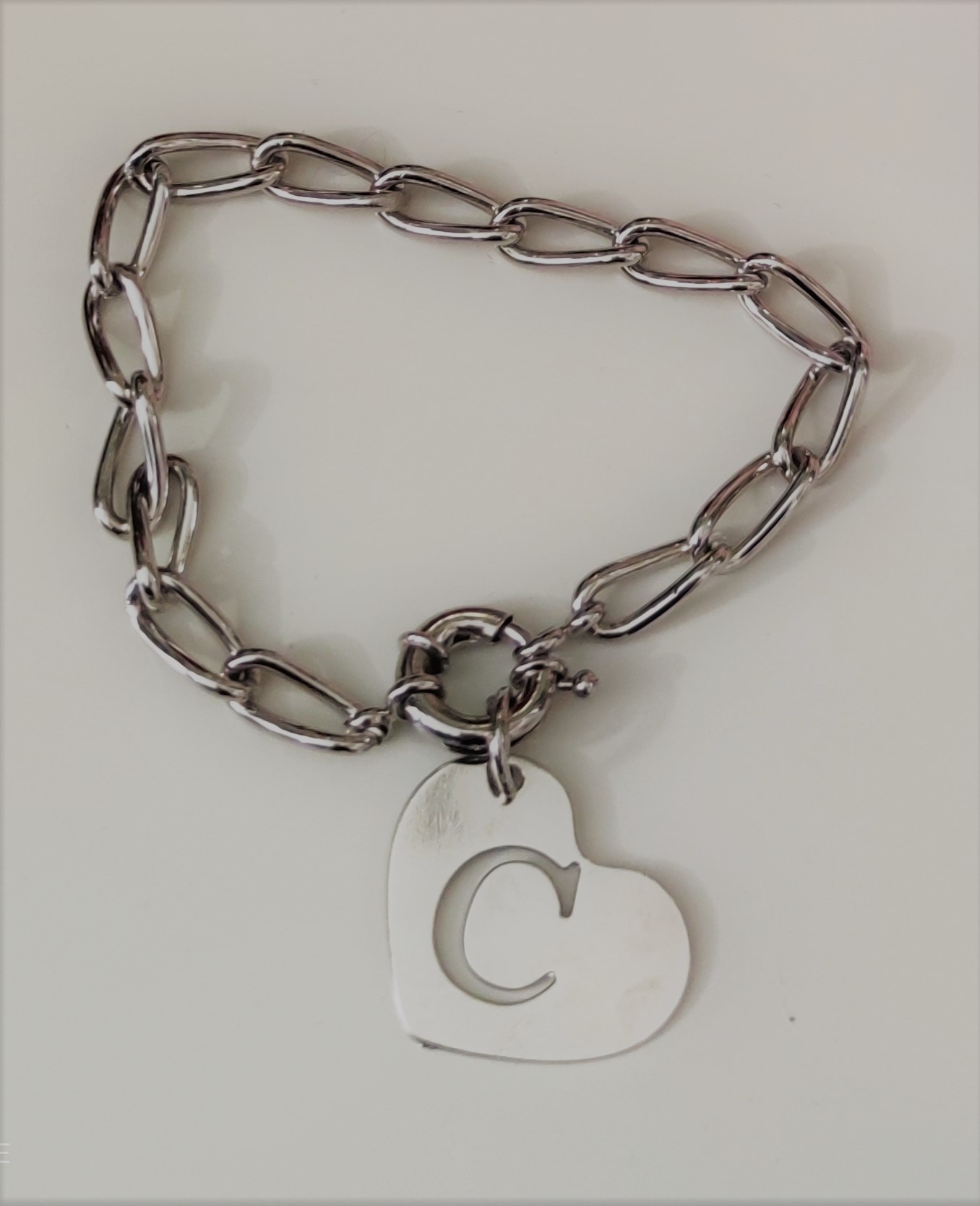 Bracciale con iniziali 