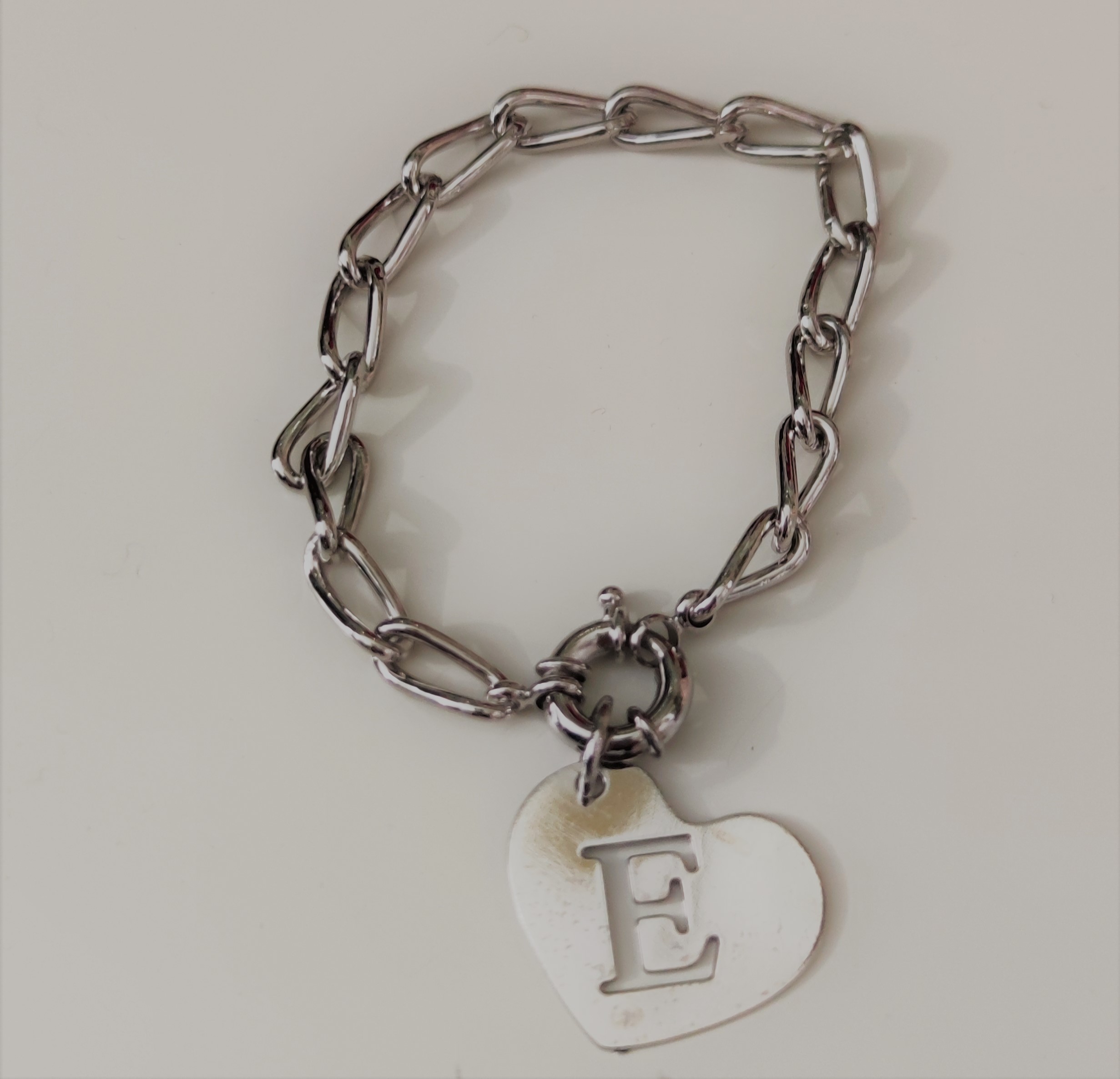 Bracciale con iniziali 