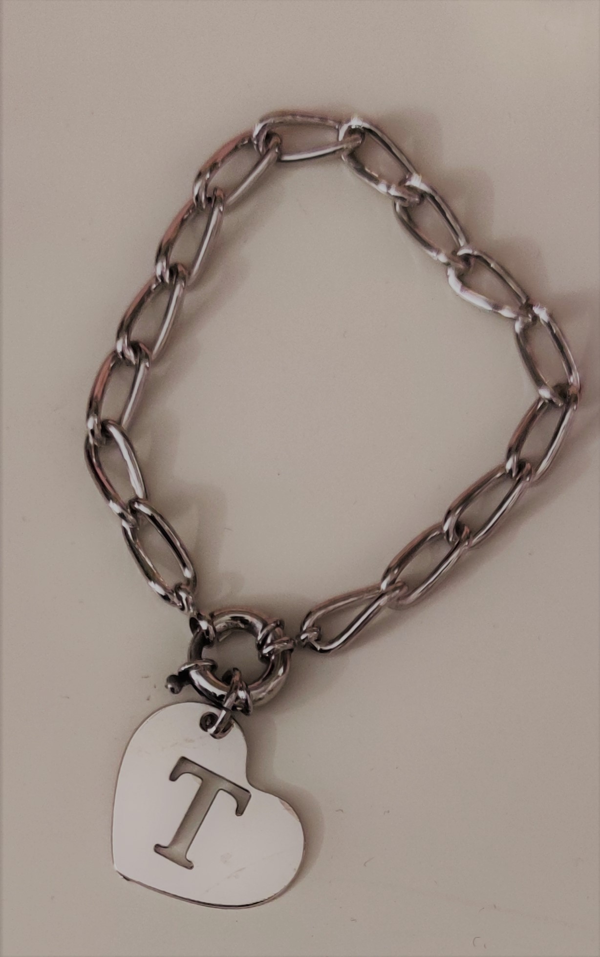 Bracciale con iniziali 