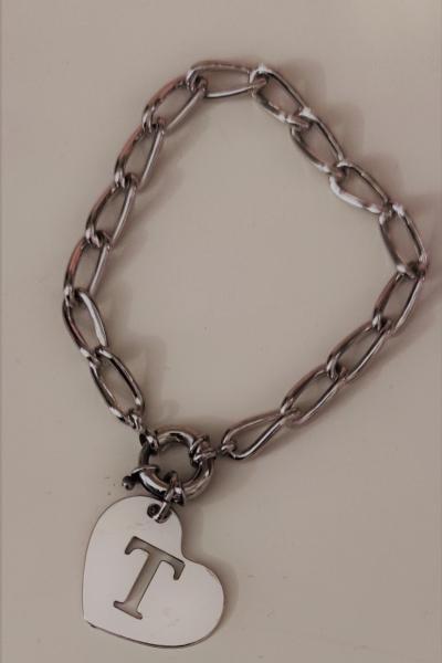 Bracciale con iniziali 