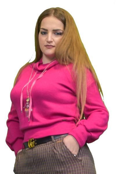 Maglione fucsia